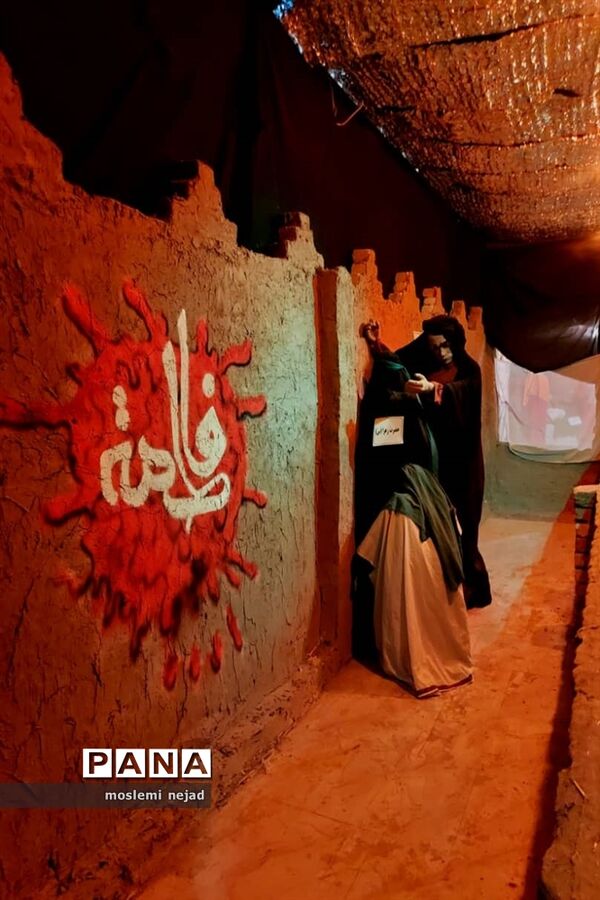 برپایی نمایشگاه روضه رضوان در نوش‌آباد، آران و بیدگل