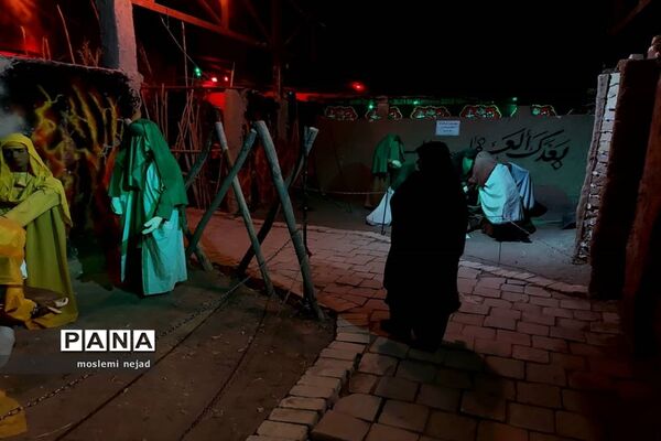برپایی نمایشگاه روضه رضوان در نوش‌آباد، آران و بیدگل