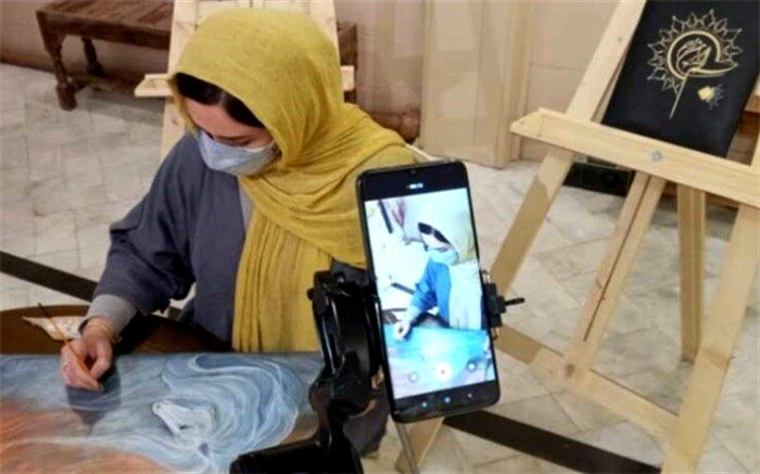 آزاده حسینجانی: توانایی و احساس در قلم هنرمند جلوه‌گر می‌شود