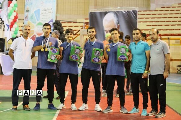 مراسم اختتامیه و اهدای مدال برگزیدگان دو و میدانی کشور