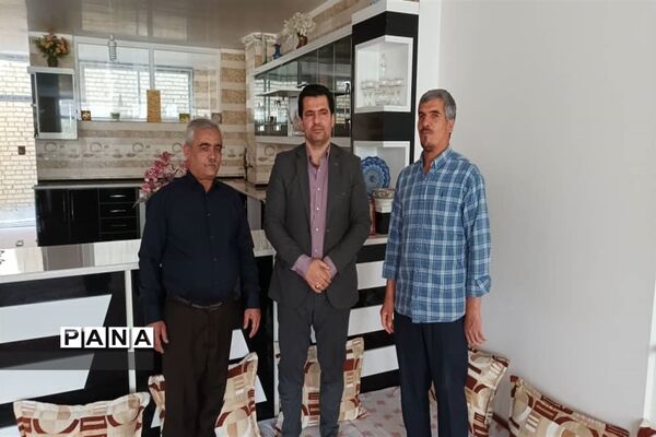 دیدار مدیر آموزش و پرورش فلاورجان با آزادگان دوران دفاع مقدس
