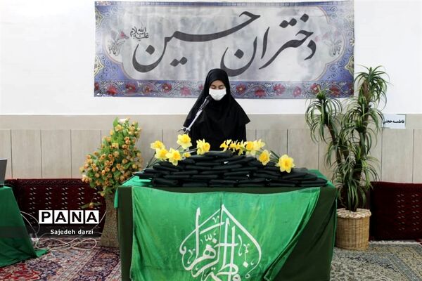 تقدیر از خادمان موکب دختران حسین