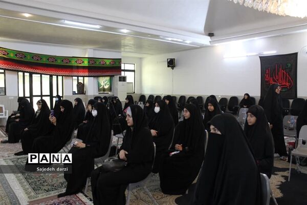تقدیر از خادمان موکب دختران حسین