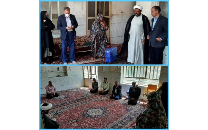 حضور مدیر آموزش و پرورش نایین برای احصای مشکلات در روستای چوپانان