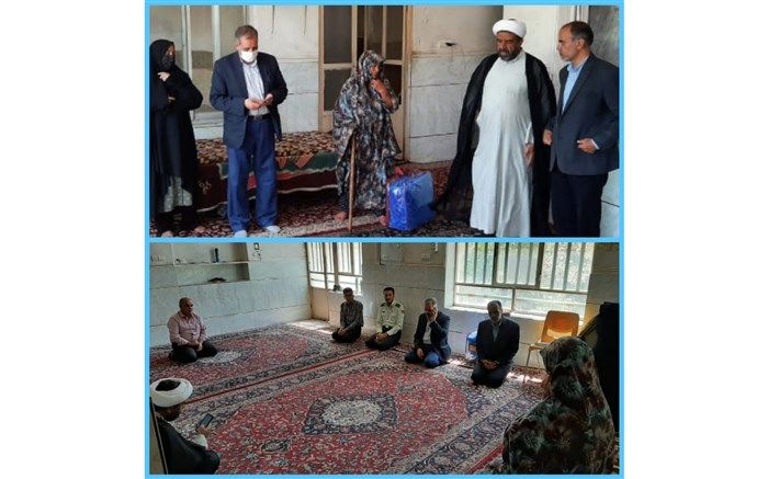 حضور مدیر آموزش و پرورش نایین برای احصای مشکلات در روستای چوپانان