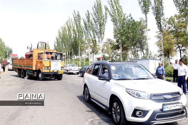 بزرگترین کاروان اعزام تجهیزات به مدارس سراسر آذربایجان شرقی