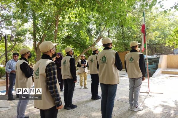 برگزاری اردوی دانش‌آموزان ناحیه چهار شیراز