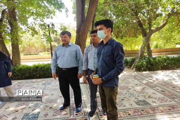 برگزاری اردوی دانش‌آموزان ناحیه چهار شیراز