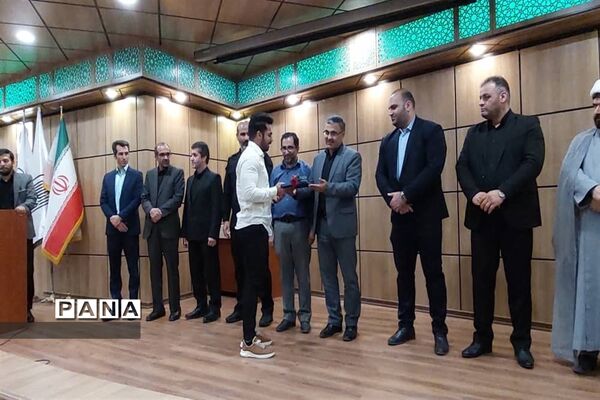 مراسم تجلیل از مدال آوران وزنه‌برداری مسابقات همبستگی کشورهای اسلامی