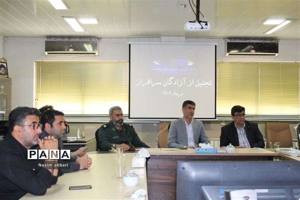 تجلیل از آزادگان فرهنگی شهرستان میاندورود