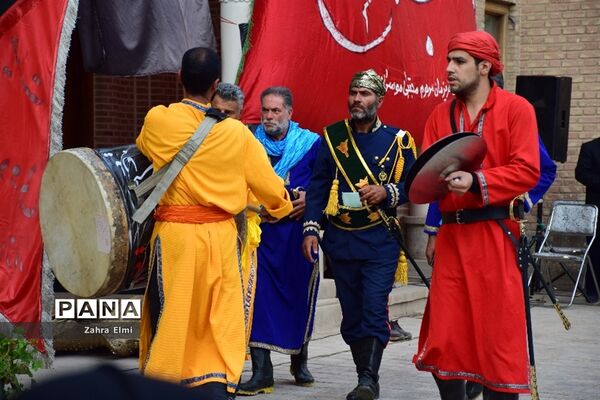 هیات هنر مکتب حسینی اصحاب رسانه در تبریز
