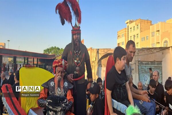 «کاروان اسرا» هیات دخیل العباس در قم-1