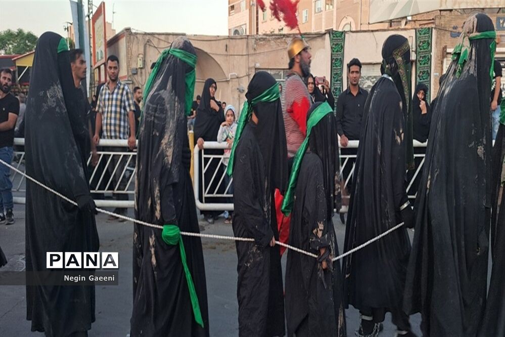 «کاروان اسرا» هیات دخیل العباس در قم-1