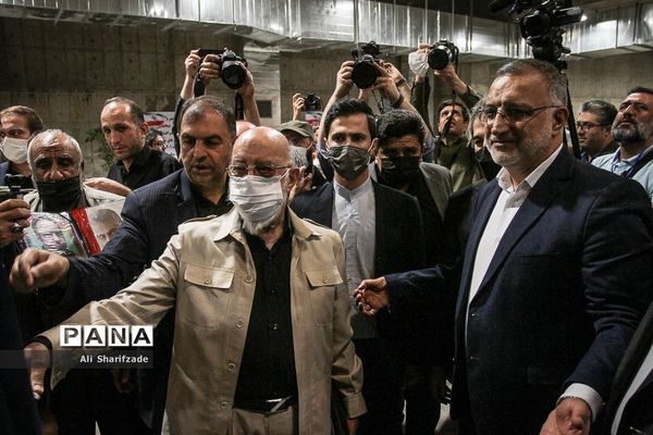 آیین بهره‌برداری از بزرگترین پایانه زیرزمینی قطارهای شهری در کشور