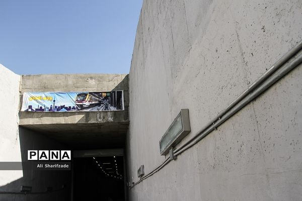 آیین بهره‌برداری از بزرگترین پایانه زیرزمینی قطارهای شهری در کشور