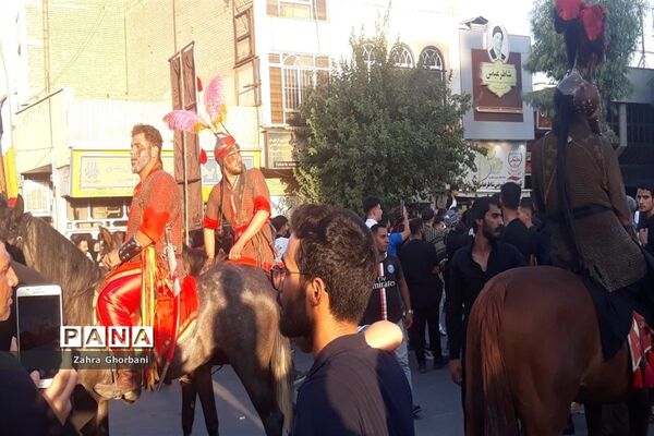 کاروان نمادین «اسرای کربلا» در قم-3