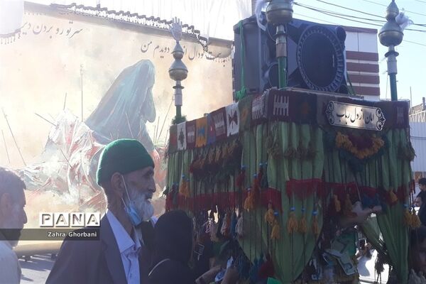 کاروان نمادین «اسرای کربلا» در قم-3
