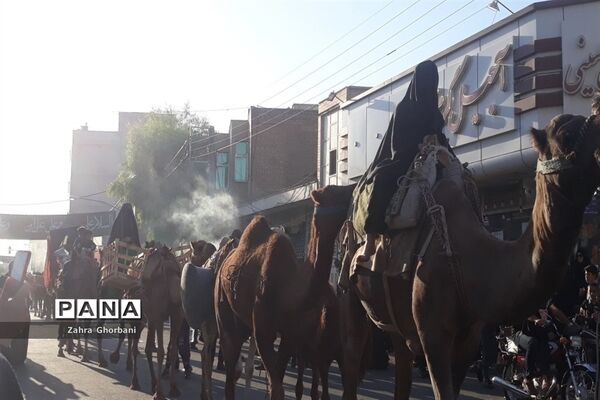 کاروان نمادین «اسرای کربلا» در قم-3