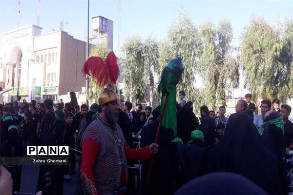 کاروان نمادین «اسرای کربلا» در قم-3