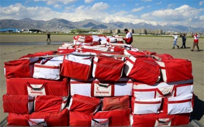 ارسال یک میلیون لیتر آب بسته‌بندی شده به استان همدان