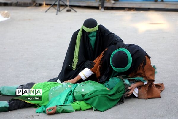 برگزاری مراسم تعزیه‌خوانی در روستاهای اطراف مشهد