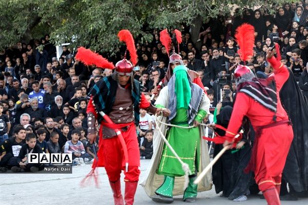 برگزاری مراسم تعزیه‌خوانی در روستاهای اطراف مشهد