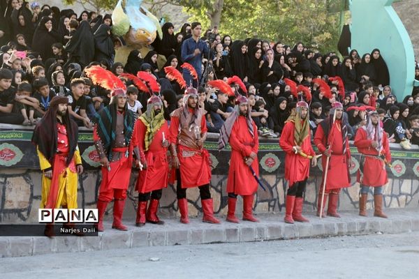 برگزاری مراسم تعزیه‌خوانی در روستاهای اطراف مشهد