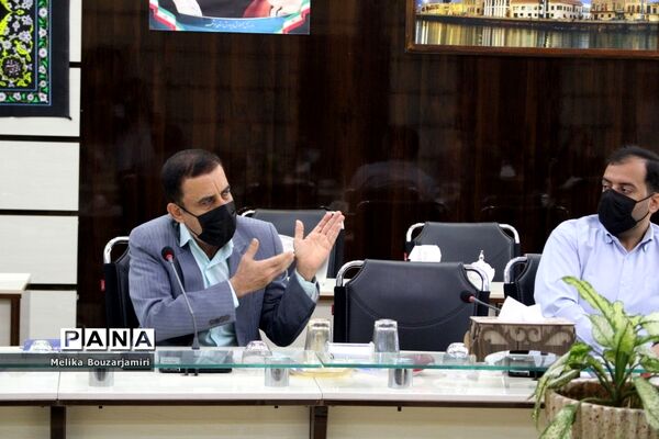 جلسه کارگروه پرورشی، فرهنگی، تربیت‌بدنی و سازمان دانش‌آموزی اداره‌کل آموزش و پرورش استان بوشهر