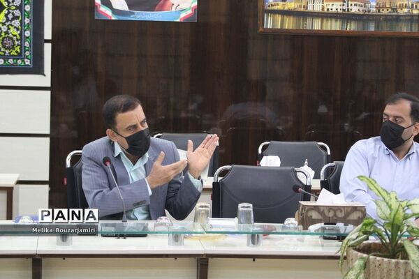 جلسه کارگروه پرورشی، فرهنگی، تربیت‌بدنی و سازمان دانش‌آموزی اداره‌کل آموزش و پرورش استان بوشهر