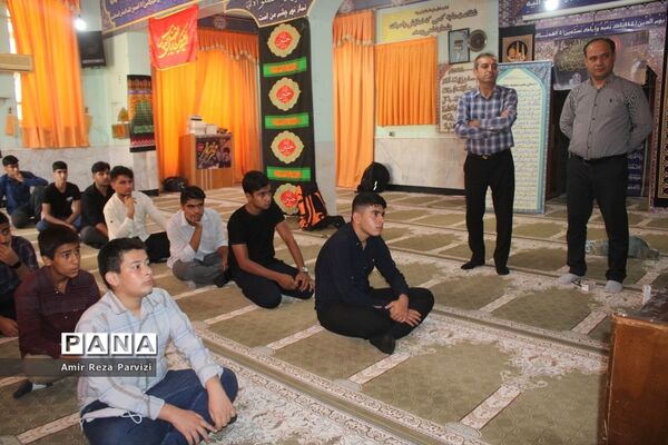 پیش اردوی آماده‌سازی دانش‌آموزان پیشتاز استان بوشهر