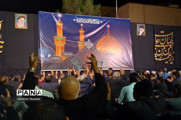 عزاداری سالروز شهادت یادگار کربلا امام سجاد(ع) در فرمانداری کاشمر