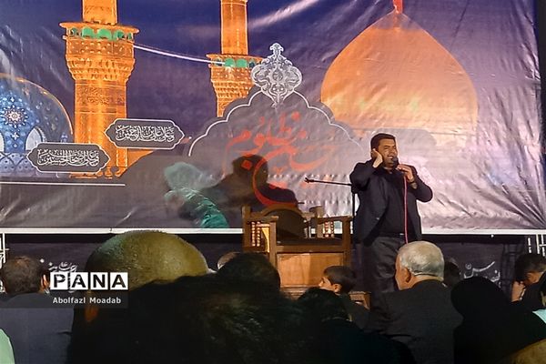 عزاداری سالروز شهادت یادگار کربلا امام سجاد(ع) در فرمانداری کاشمر