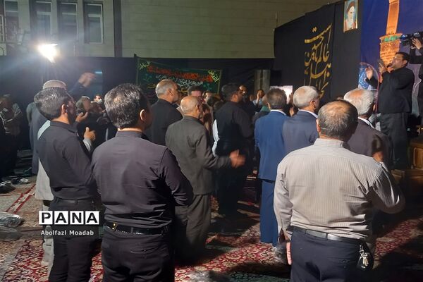 عزاداری سالروز شهادت یادگار کربلا امام سجاد(ع) در فرمانداری کاشمر