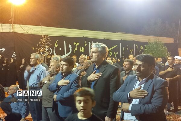 عزاداری سالروز شهادت یادگار کربلا امام سجاد(ع) در فرمانداری کاشمر