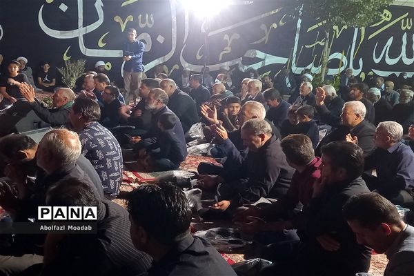 عزاداری سالروز شهادت یادگار کربلا امام سجاد(ع) در فرمانداری کاشمر