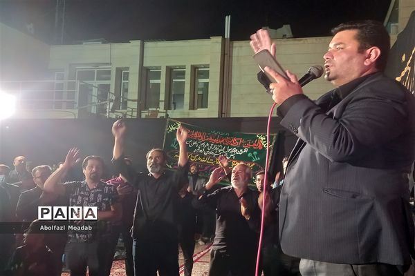 عزاداری سالروز شهادت یادگار کربلا امام سجاد(ع) در فرمانداری کاشمر