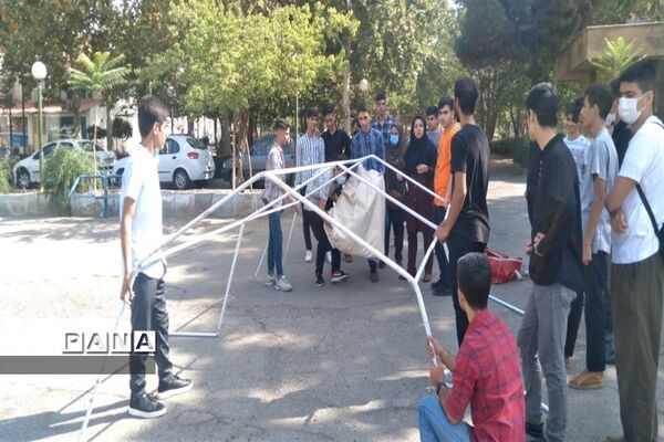 برگزاری پیش اردوی قطبی اعضای سازمان دانش‌آموزی ‌استان  البرز
