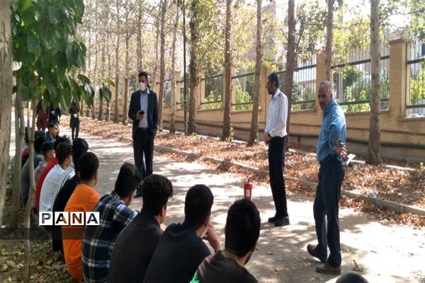 برگزاری پیش اردوی قطبی اعضای سازمان دانش‌آموزی ‌استان  البرز