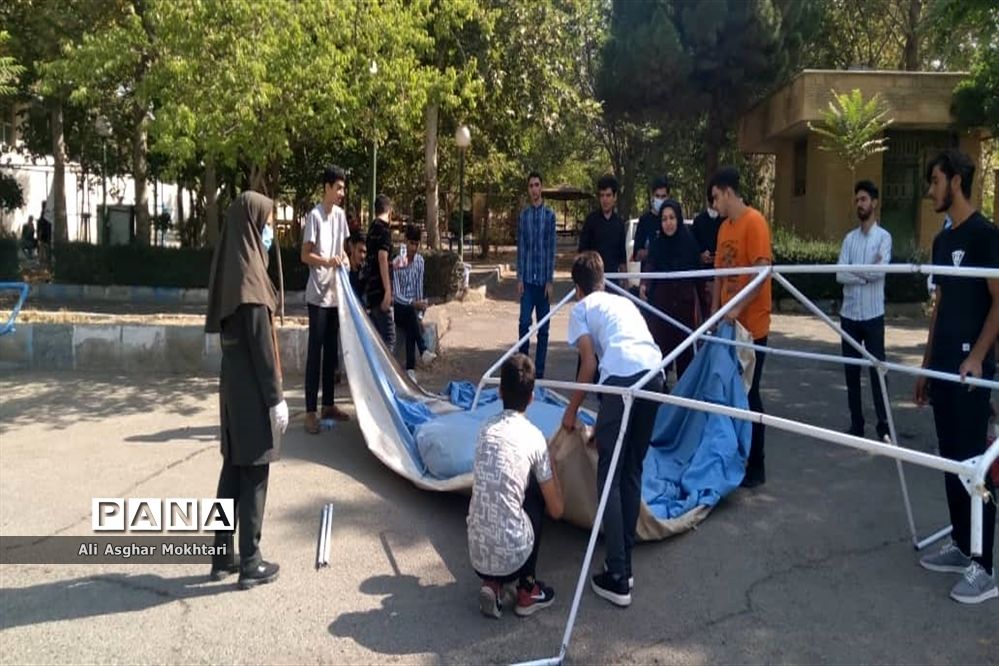 برگزاری پیش اردوی قطبی اعضای سازمان دانش‌آموزی ‌استان  البرز