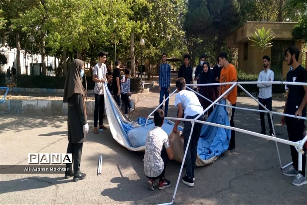 برگزاری پیش اردوی قطبی اعضای سازمان دانش‌آموزی ‌استان  البرز