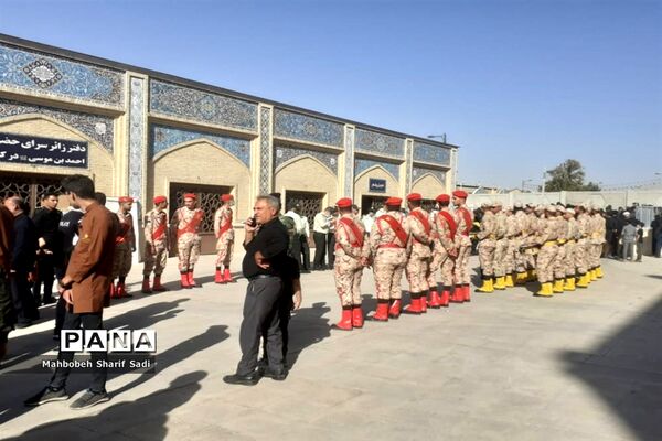 تشییع پیکر مطهر دو شهید امنیت در شیراز
