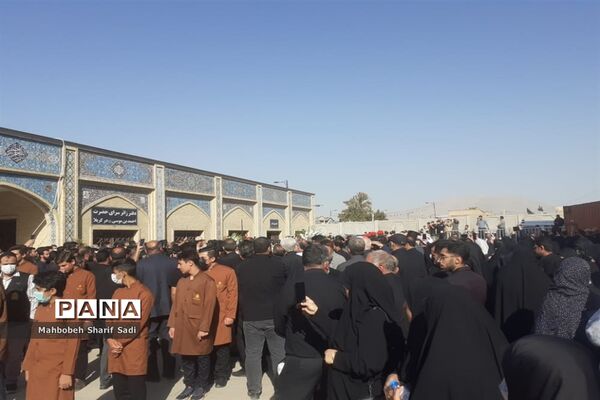 تشییع پیکر مطهر دو شهید امنیت در شیراز