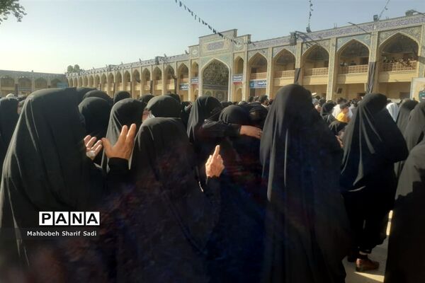 تشییع پیکر مطهر دو شهید امنیت در شیراز