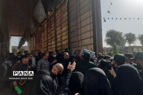 تشییع پیکر مطهر دو شهید امنیت در شیراز