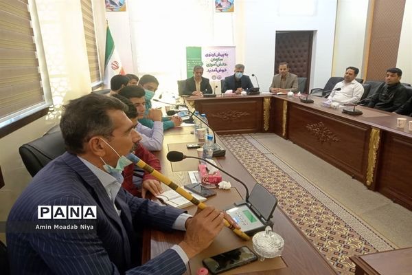 مراسم پیش اردوی دانش‌آموزان پیشتاز در سیستان و بلوچستان