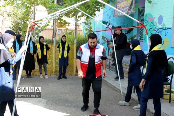 برگزاری پیش اردوی قطبی سازمان دانش آموزی درقزوین