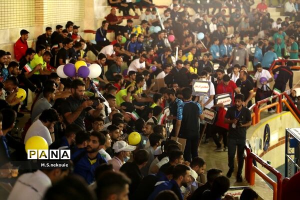 مراسم افتتاحیه پنجمین المپیاد همگانی دانشجویان پسران کشور