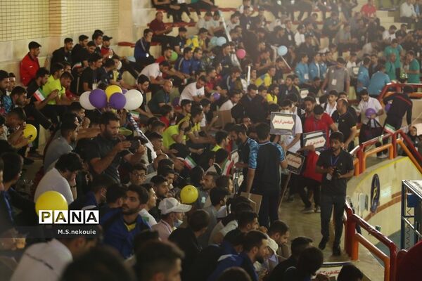 مراسم افتتاحیه پنجمین المپیاد همگانی دانشجویان پسران کشور