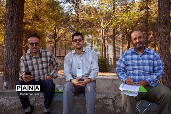 صبحگاه دومین روز اردوی قطبی اعضای سازمان دانش‌آموزی