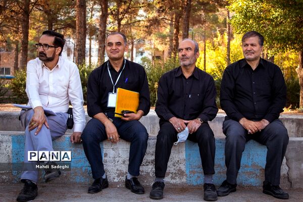صبحگاه دومین روز اردوی قطبی اعضای سازمان دانش‌آموزی